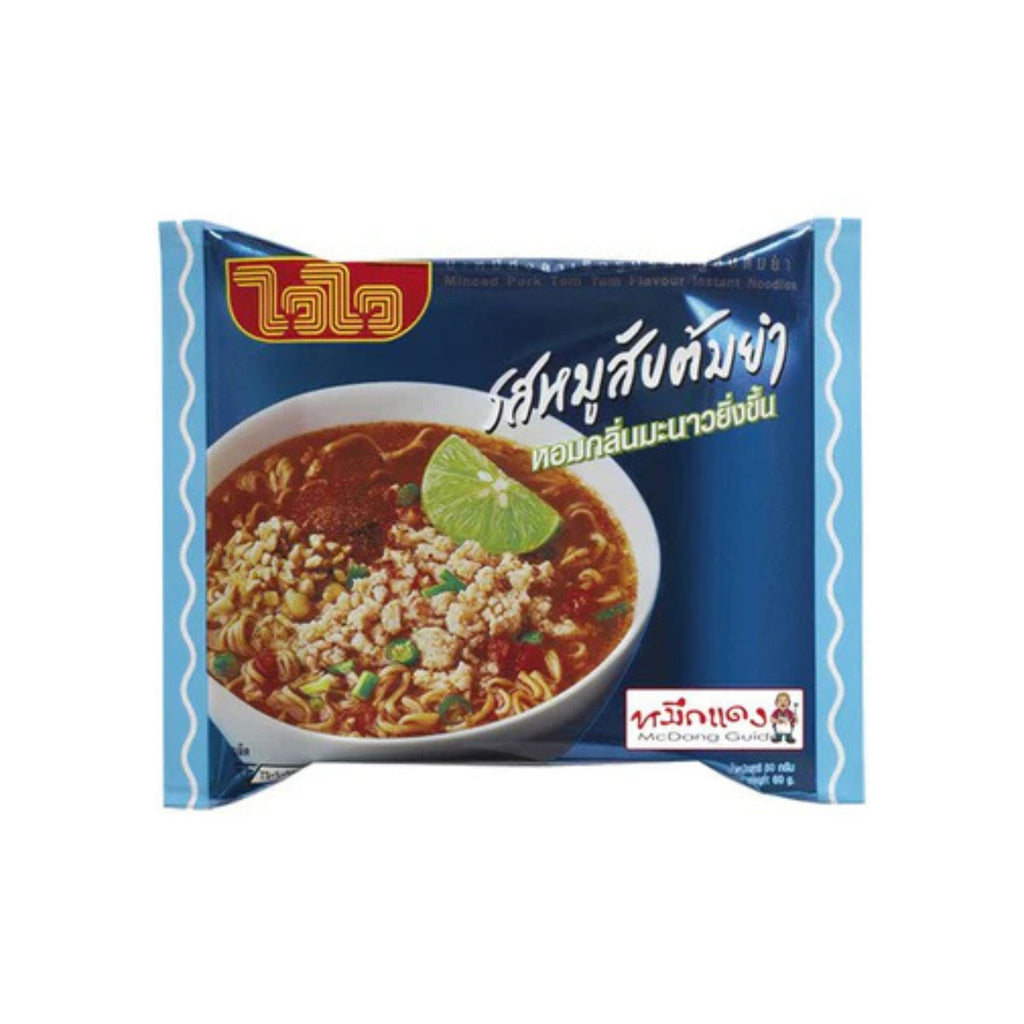 WAI WAI - Tom Yum Pork Flavour - 60g
