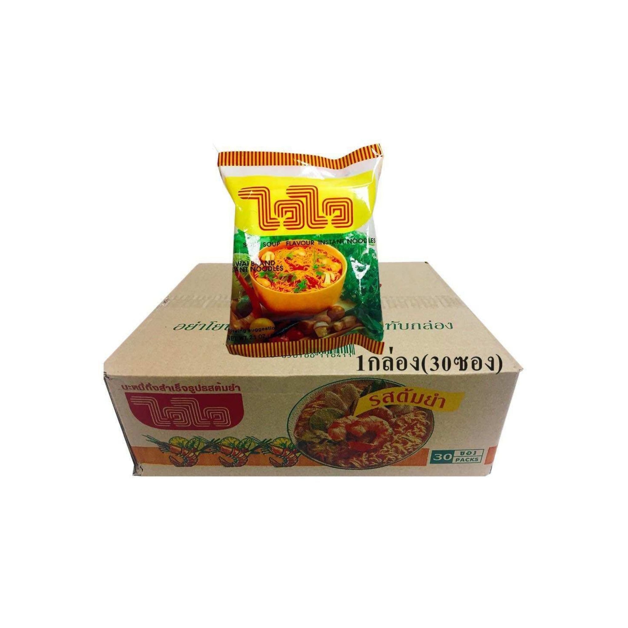 WAI WAI - Tom Yum Flavour (60g x30) (BOX)